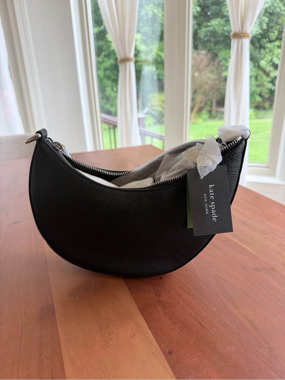 🖤 NWT Kate Spade Duo Black/Silver 4 WAY Convertible Bag • RARE! • SOLD OUT COLOR - Picture 9 of 12